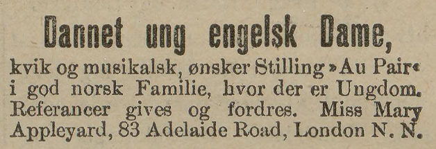 Morgenbladet 1910