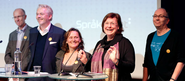 Gjert Kristoffersen, Jan Erik Fåne, Anne Marit Godal, Elisabeth Realfsen og Rune Wikstøl | Foto: Vidar Ruud / NTB Scanpix